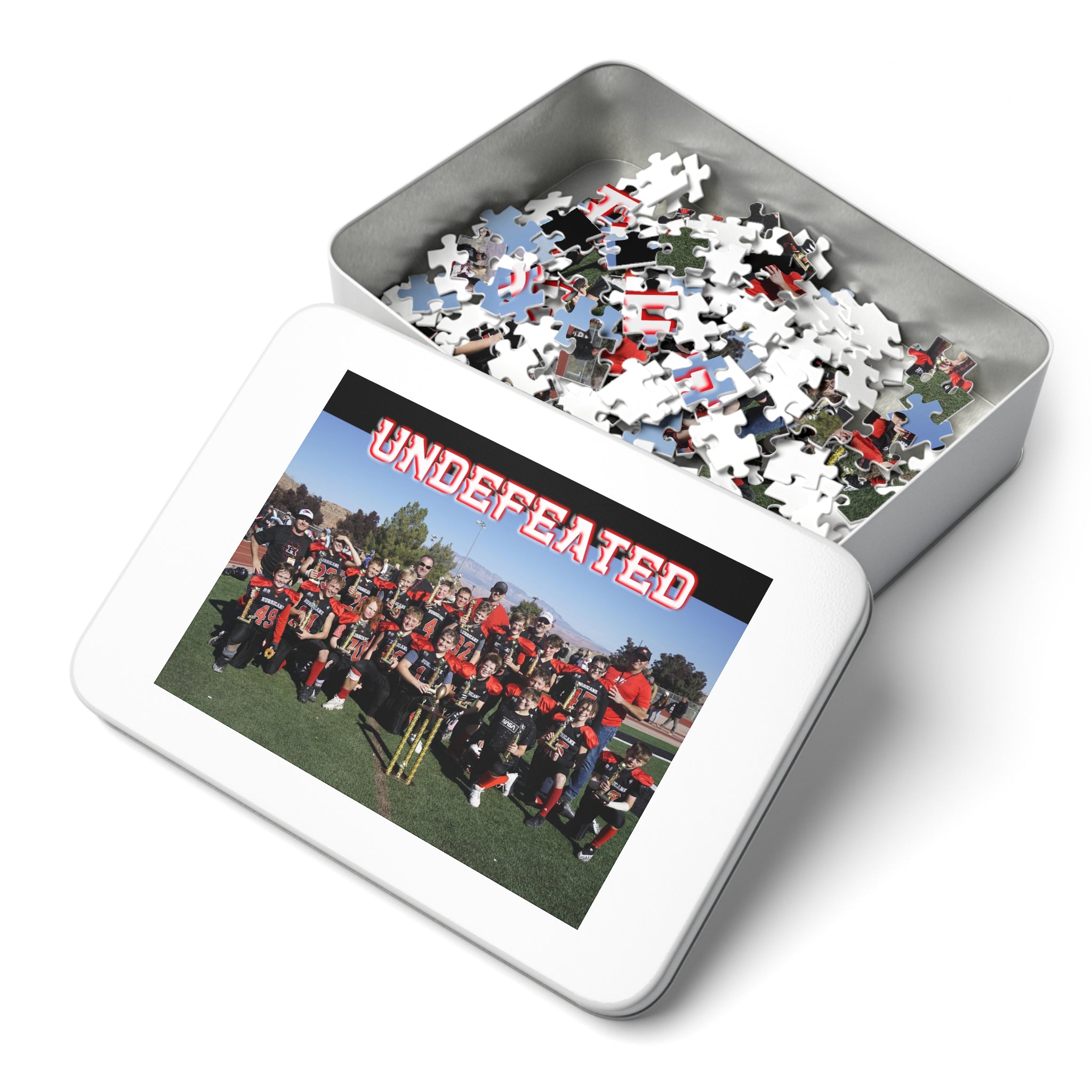 Hurricane Tiger Football UNDEFEATED Jigsaw Puzzle