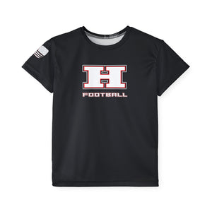 Hurricane Tigers Football Youth Wicking T-Shirt