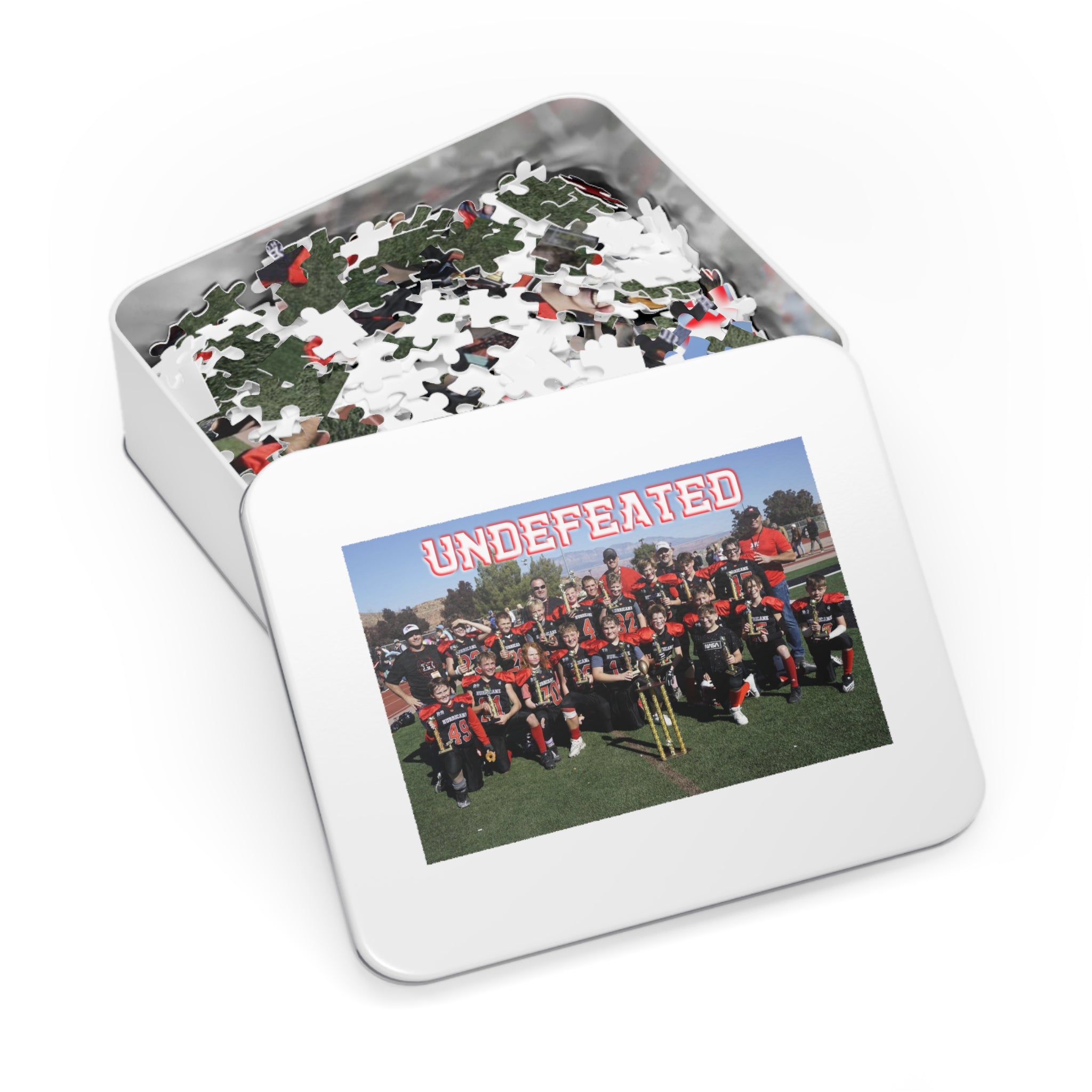 Hurricane Tiger Football UNDEFEATED Jigsaw Puzzle