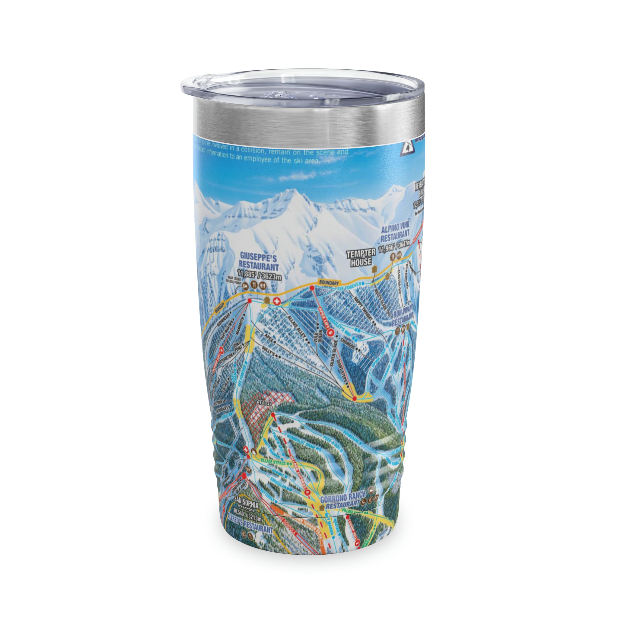 Telluride Sports TrailMap Tumbler