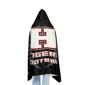 Hurricane Tigers Football Snuggle Blanket