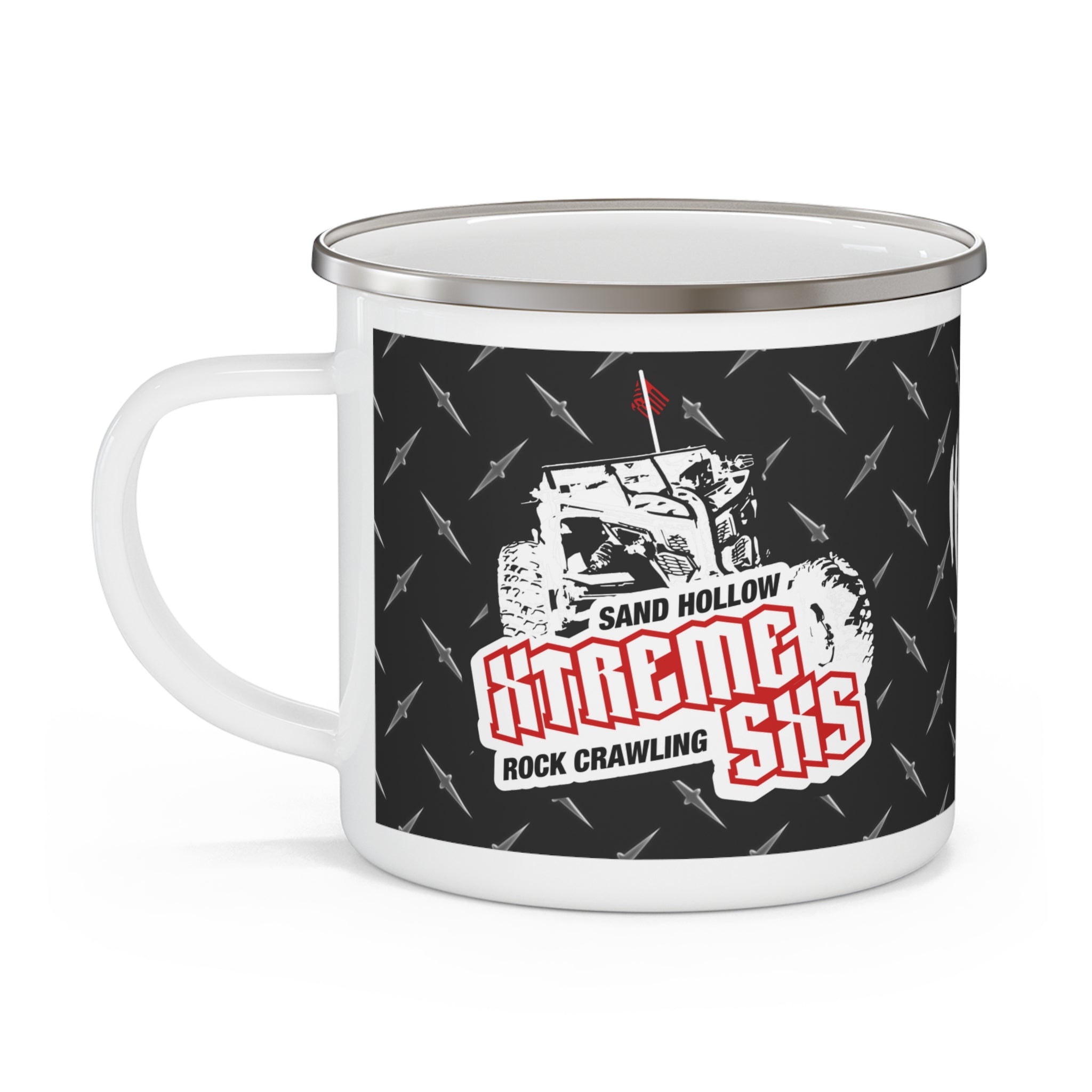 Sand Hollow Xtreme SXS Enamel Camping Mug