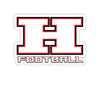 Hurricane Tigers Football Stickers