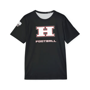 Hurricane Tigers Football Wicking T-Shirt