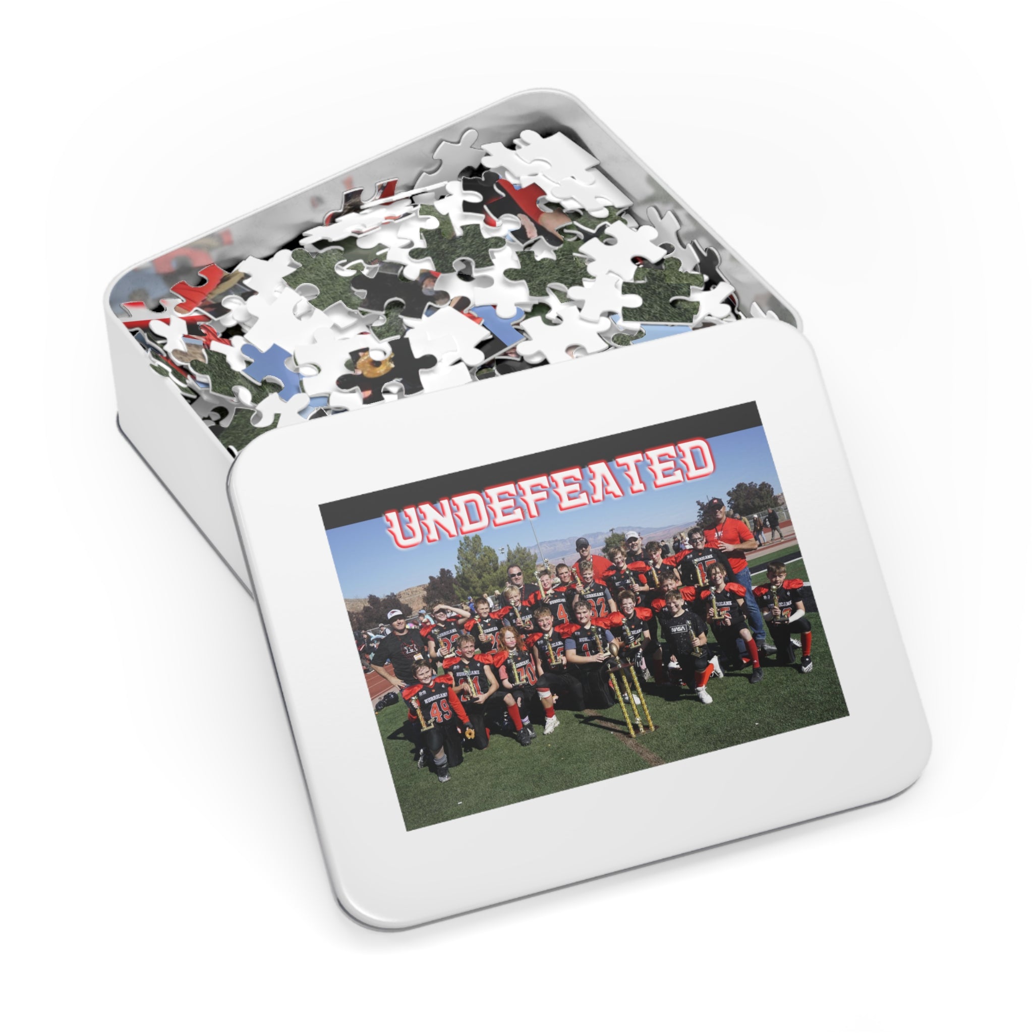 Hurricane Tiger Football UNDEFEATED Jigsaw Puzzle