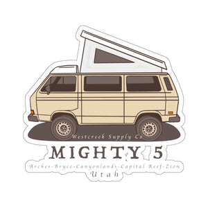 Mighty 5 Magic Van Sticker