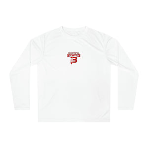 Braves Feather Long Sleeve Performance Shirt - Two Sides