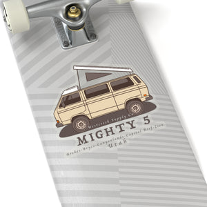 Mighty 5 Magic Van Sticker