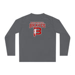 Braves Feather Long Sleeve Performance Shirt - Two Sides