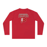 Braves Feather Long Sleeve Performance Shirt - Two Sides