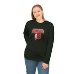 Braves Feather Long Sleeve Performance Shirt - Single Side