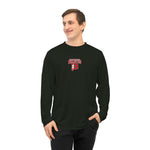 Braves Feather Long Sleeve Performance Shirt - Two Sides