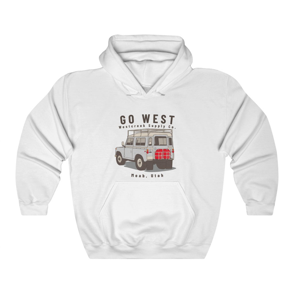 Go West - Vintage Rover Moab Hoodie