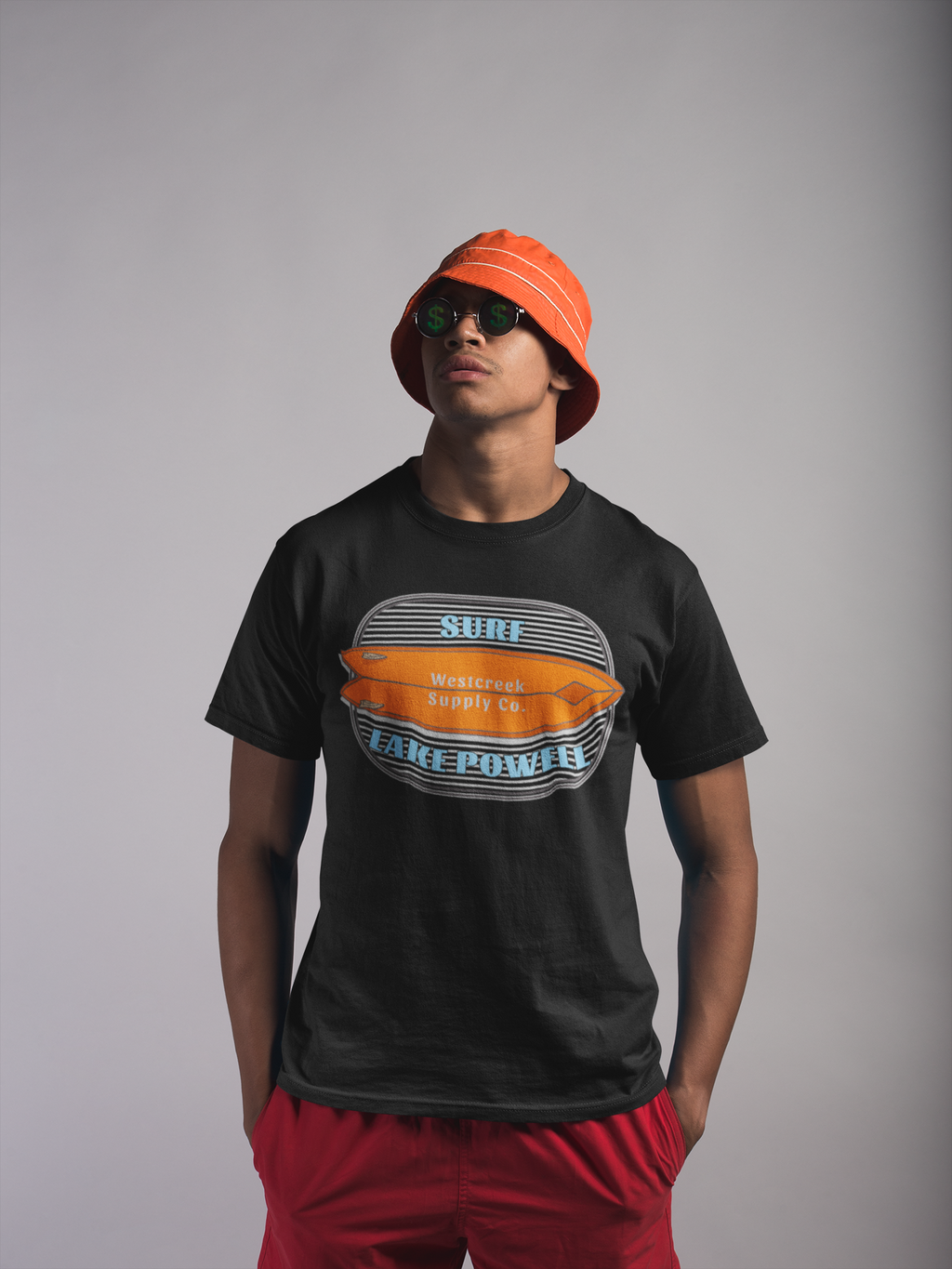 Lake Powell Surfboard T Shirt Alternate