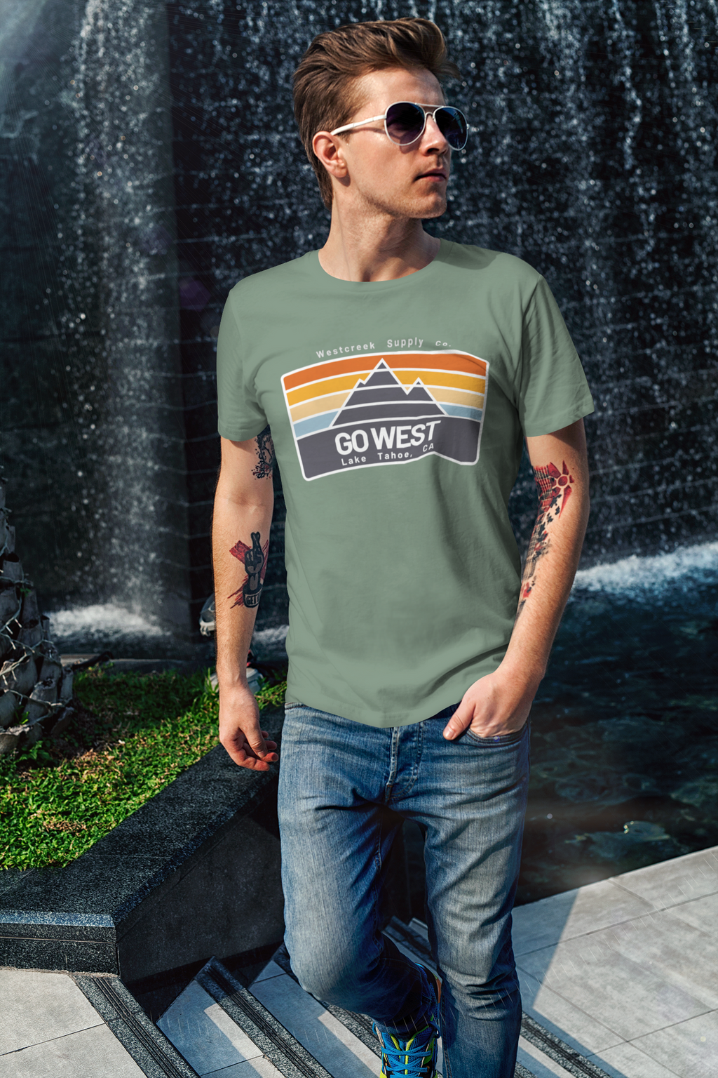 Go West - Tahoe T Shirt