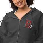 Braves Zip Up Hoodie - Embroidered