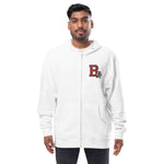 Braves Zip Up Hoodie - Embroidered