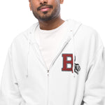 Braves Zip Up Hoodie - Embroidered